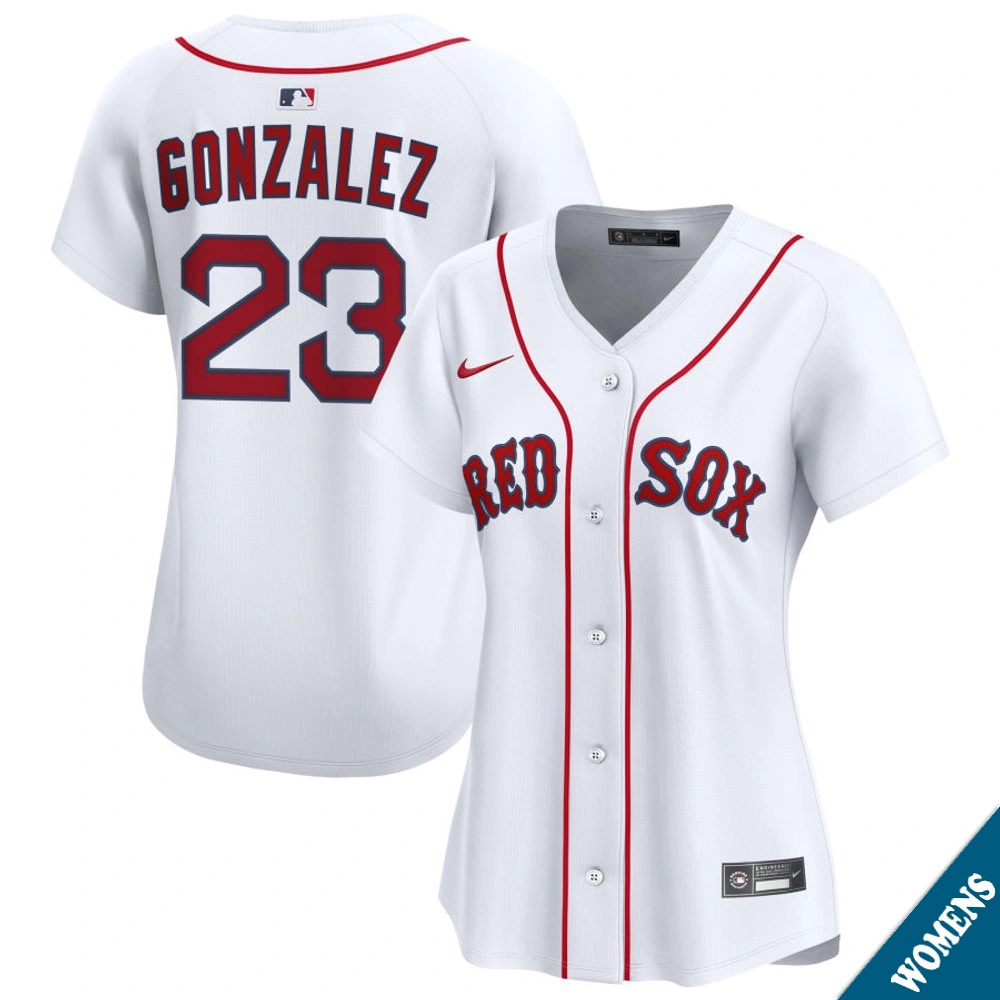 Women's Boston Red Sox Romy Gonzalez #23 Home White Limited Jersey Women's Boston Red Sox Romy Gonzalez #23 Home White Limited Jersey