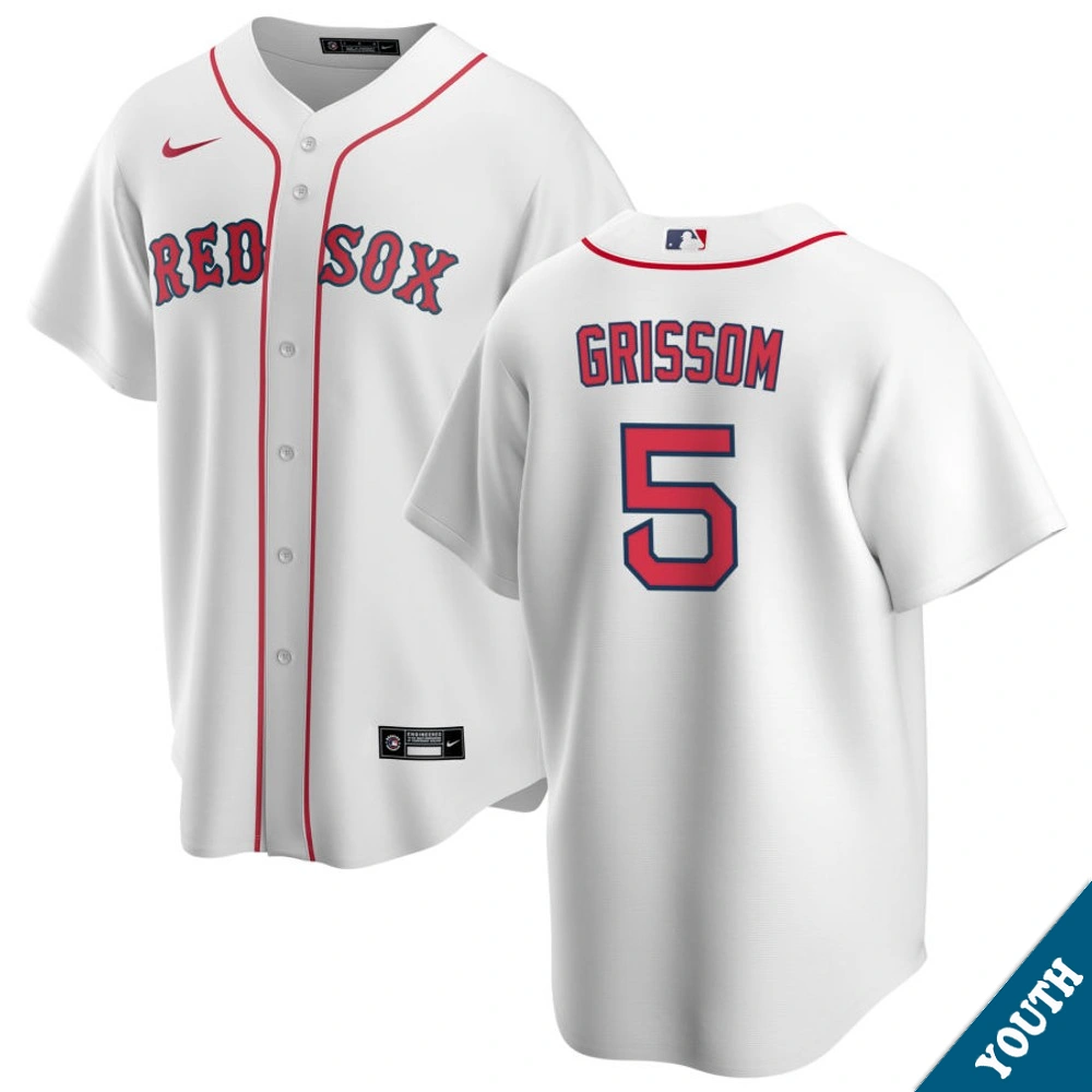 Youth Boston Red Sox Vaughn Grissom #5 Home White Replica Jersey Youth Boston Red Sox Vaughn Grissom #5 Home White Replica Jersey