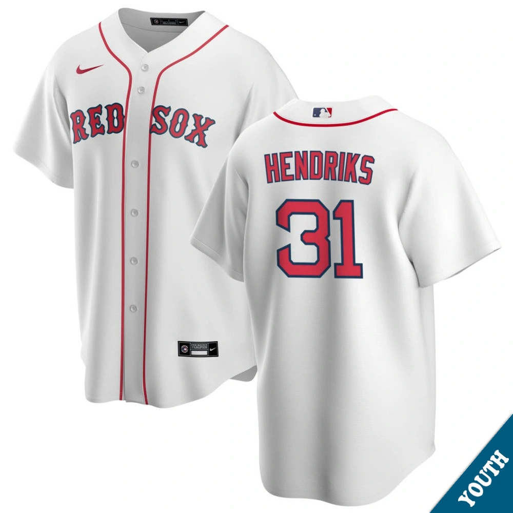 Youth Boston Red Sox Liam Hendriks #31 Home White Replica Jersey Youth Boston Red Sox Liam Hendriks #31 Home White Replica Jersey