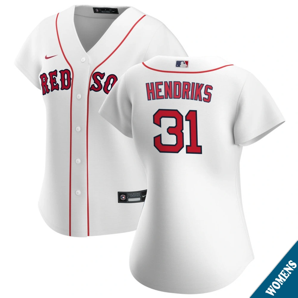 Women's Boston Red Sox Liam Hendriks #31 Home White Replica Jersey Women's Boston Red Sox Liam Hendriks #31 Home White Replica Jersey