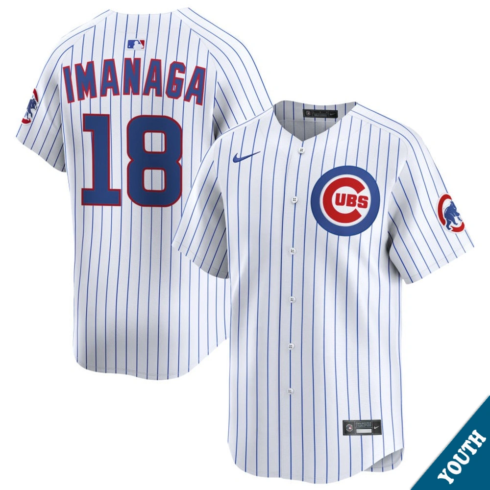 Youth Chicago Cubs Shota Imanaga #18 Home White Limited Jersey