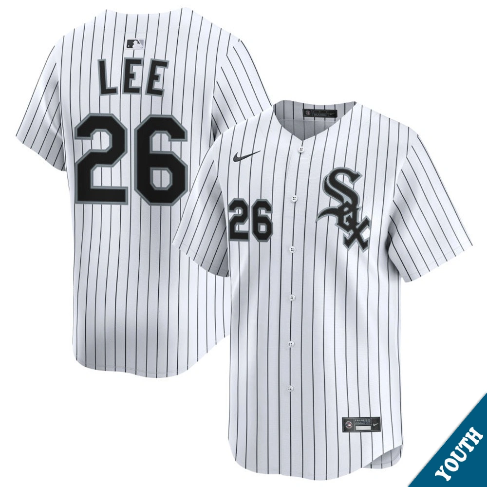 Youth Chicago White Sox Korey Lee #26 Home White Limited Jersey