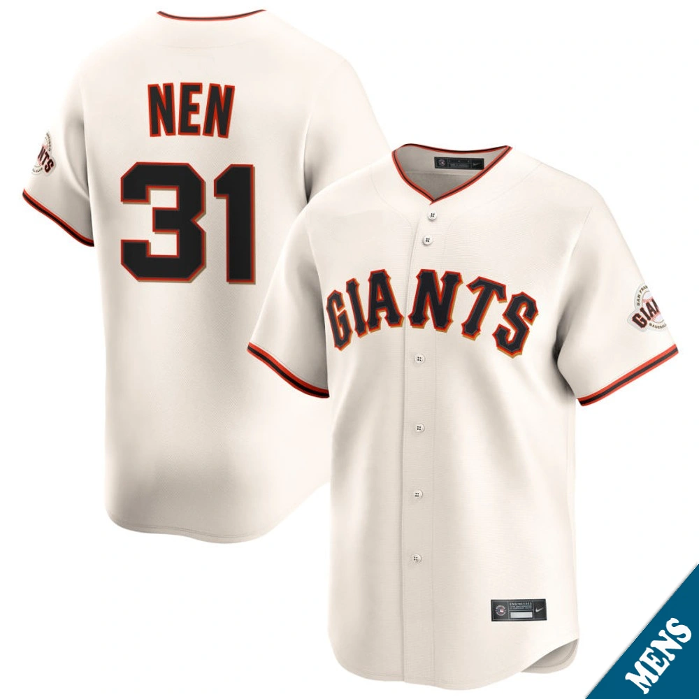 Men's San Francisco Giants Robb Nen #31 Home Cream Limited Former Player‌ Jersey