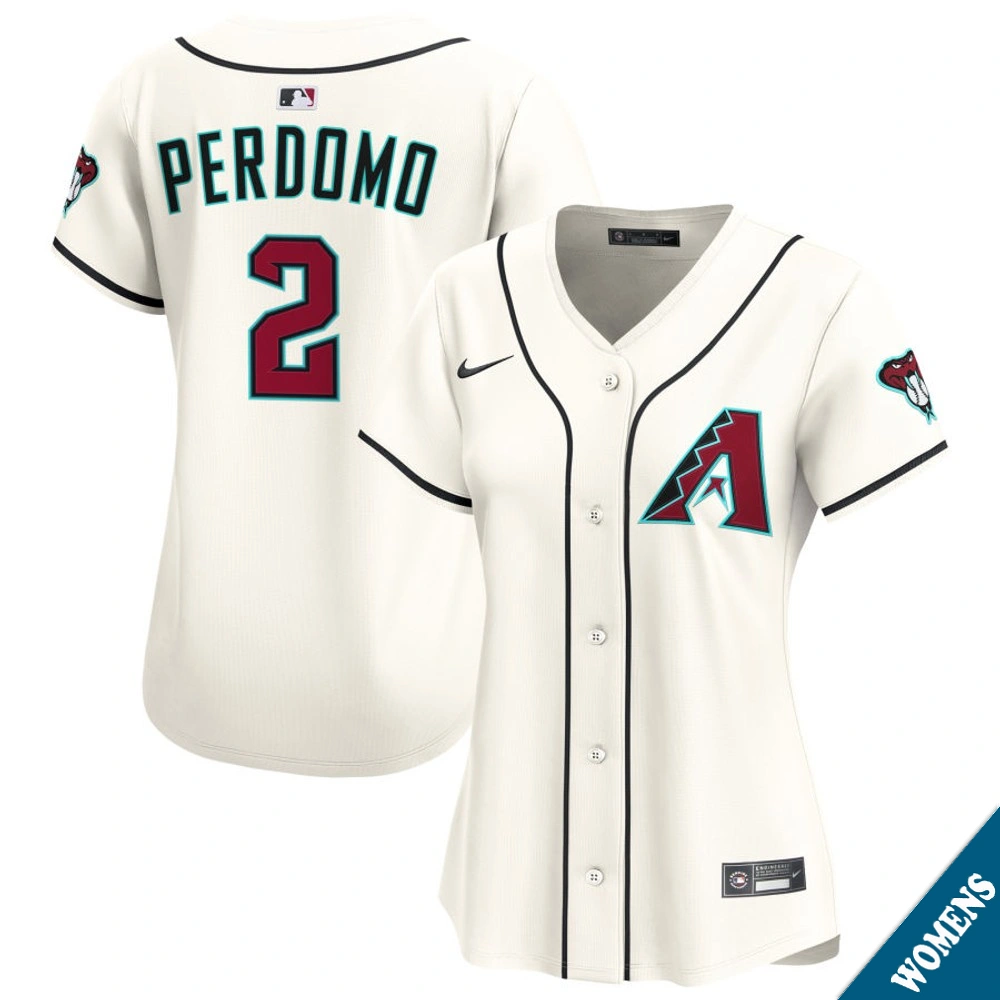 Women's Arizona Diamondbacks Geraldo Perdomo #2 Home Cream Limited Jersey