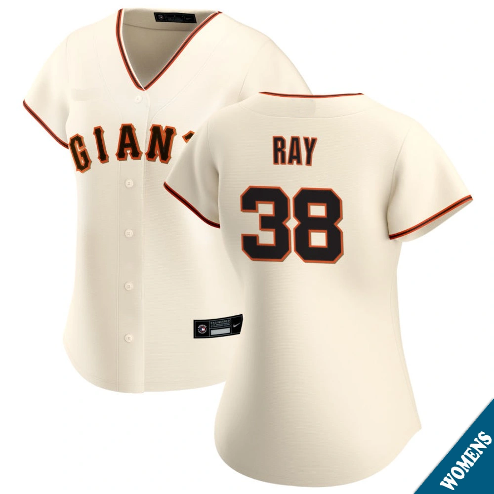 Women's San Francisco Giants Robbie Ray #38 Home Cream Replica Jersey