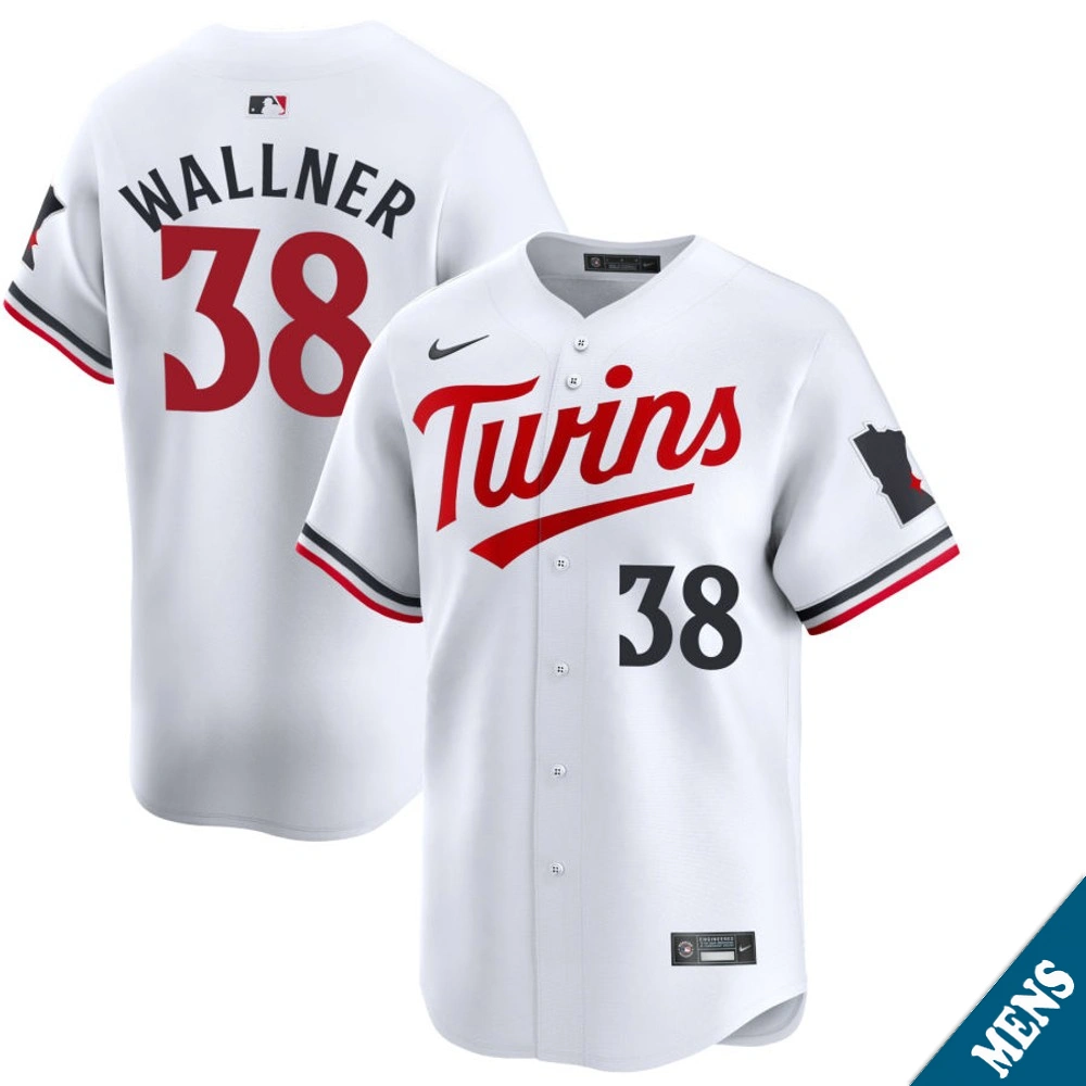 Men's Minnesota Twins Matt Wallner #38 Home White Limited Jersey