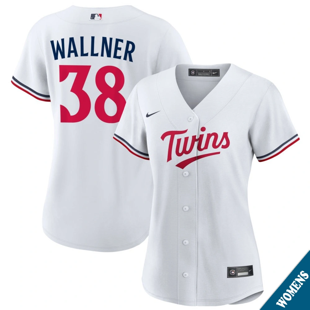Women's Minnesota Twins Matt Wallner #38 Home White Replica Jersey