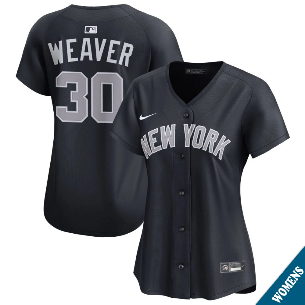 Women's New York Yankees Luke Weaver #30 Navy Alternate Limited Jersey