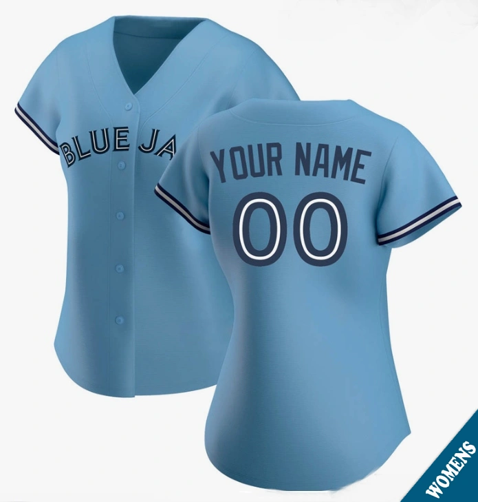 Women's Toronto Blue Jays Custom Light Blue Alternate Limited Jersey