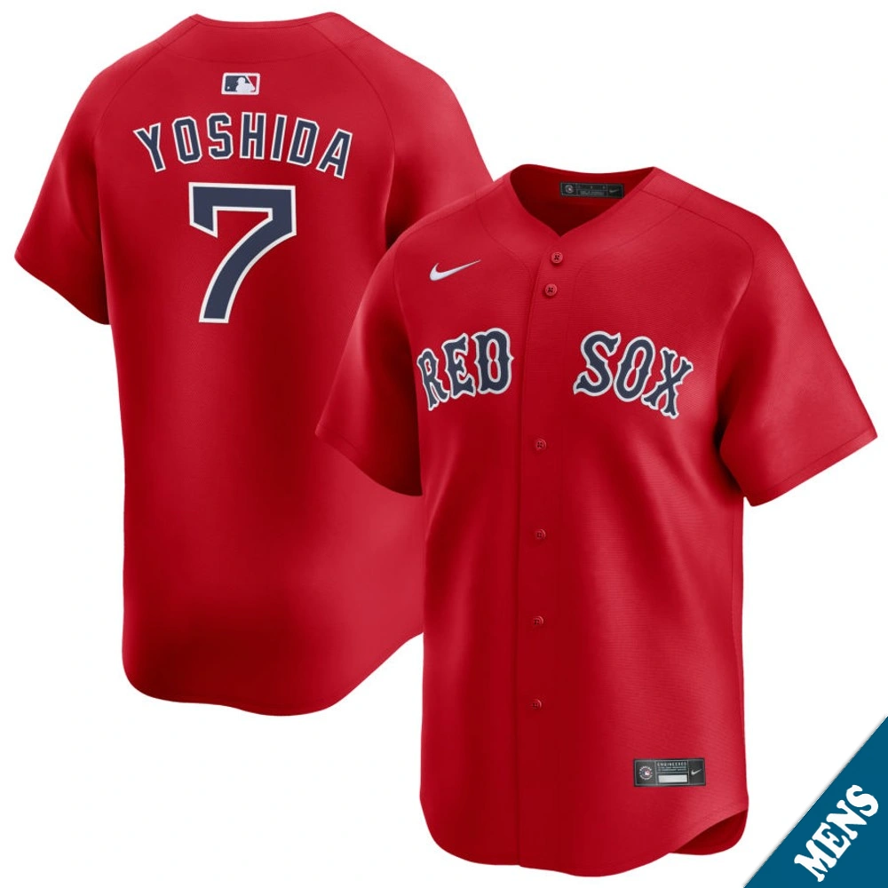 Men's Boston Red Sox Masataka Yoshida #7 Red Alternate Limited Jersey