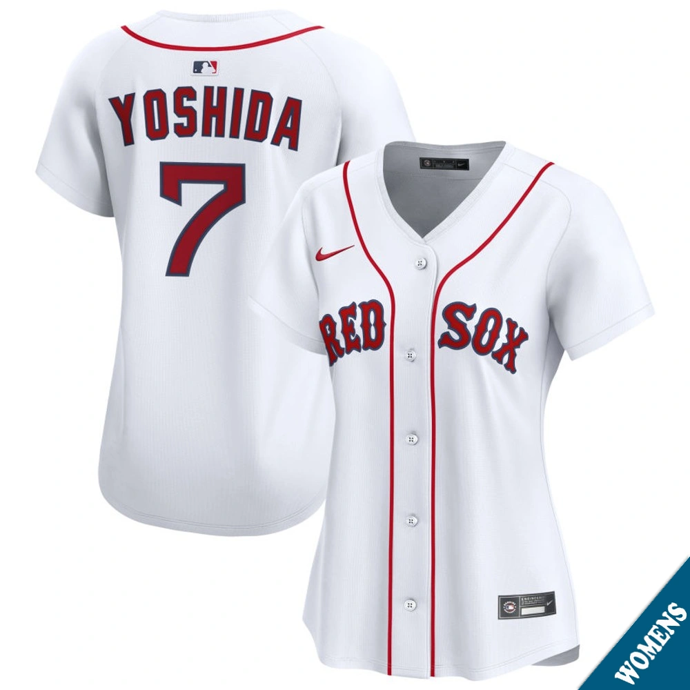 Women's Boston Red Sox Masataka Yoshida #7 Home White Limited Jersey Women's Boston Red Sox Masataka Yoshida #7 Home White Limited Jersey